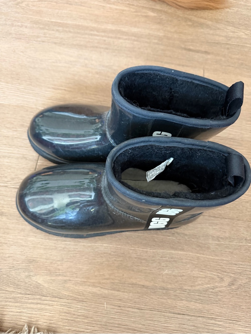 UGG Black Waterproof Rain & Snow Booties